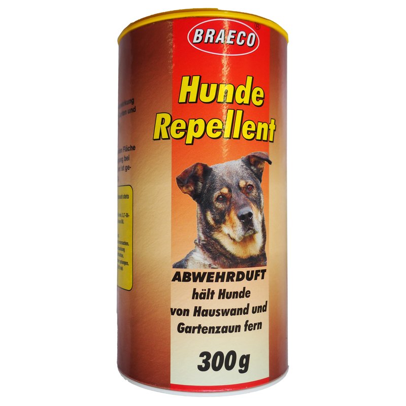 3x Hundeabwehr Hundevertreiber Abwehrmittel 21,61 €/KG Hunde Repellent 300g 