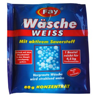 Fay Wäsche Weiss Konzentrat 80g