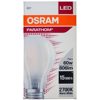 Osram LED Leuchtmittel 7W E27