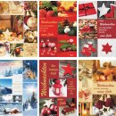 100 Weihnachtskarten mit Umschlag 22-1551,...
