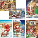 100 Weihnachtskarten mit Umschlag 22-1728,...