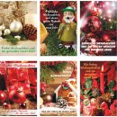 100 Weihnachtskarten mit Umschlag 22-6530,...