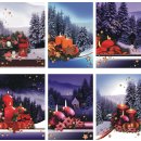 100 Weihnachtskarten mit Umschlag 22-0001 Blanko,...