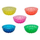 ILODA® 5-tlg Set Kompottschälchen Dessertschalen farbig Kunststoff Schüssel-Set