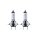 2x Repstar H7 +50% 12V 55W PX26d Halogen Glühbirnen Scheinwerferlampen