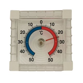 2x Fensterthermometer Thermometer selbstkleb Außenthermometer Zimmerthermometer 
