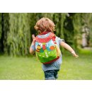 Krabbelkäfer Rucksack für Kinder - Kindergartentasche mit Brustgurt -Für Mädchen und Jungen Kinder-Rucksack, 30 cm, Bunt