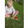 Krabbelkäfer Laufstelzen aus Holz, höhenverstellbare Kinderstelzen mit Anti-Rutsch-Gummi, Laufdollis für Kinder ab 4 Jahren