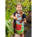 Krabbelkäfer gefüllte Gartentasche für Kinder, Gartenarbeits-Set mit Tasche, Schaufel, Harke und Sprühflasche